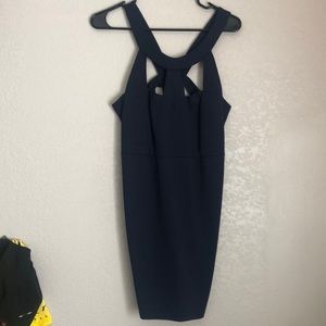 Navy blue dress